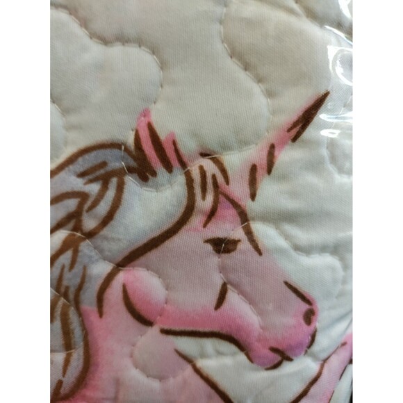 Unicorn Twin Size Quilted Bedding  And Sham Set - Picture 4 of 10